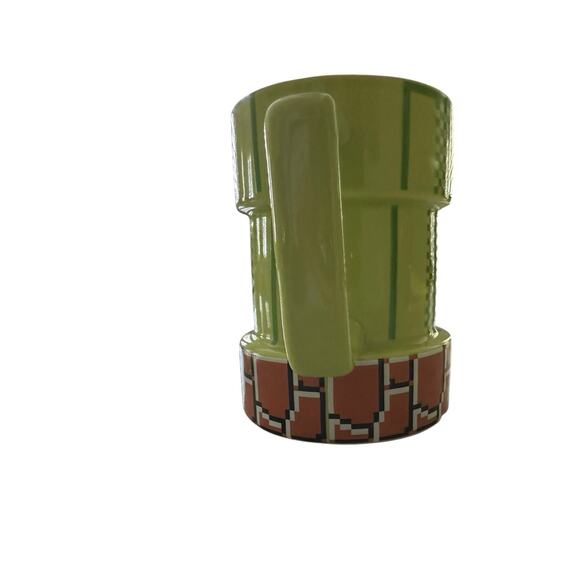 Super Mario Nintendo Coffee Mug Green Warp Pipe Thinkgeek Video Game NES - Picture 11 of 12